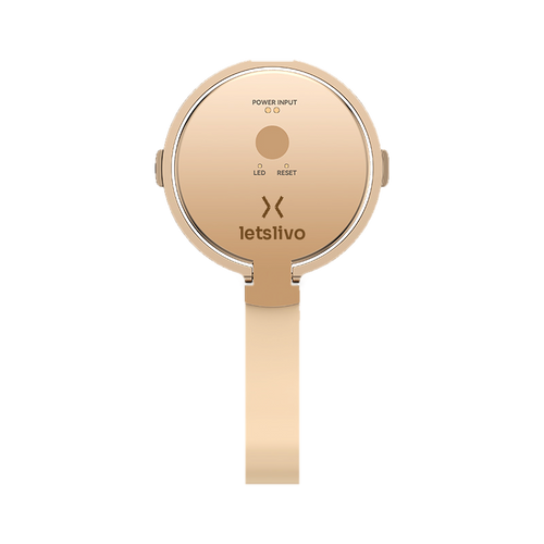 LETSLIVO One Champagne Gold, transparent product packshot